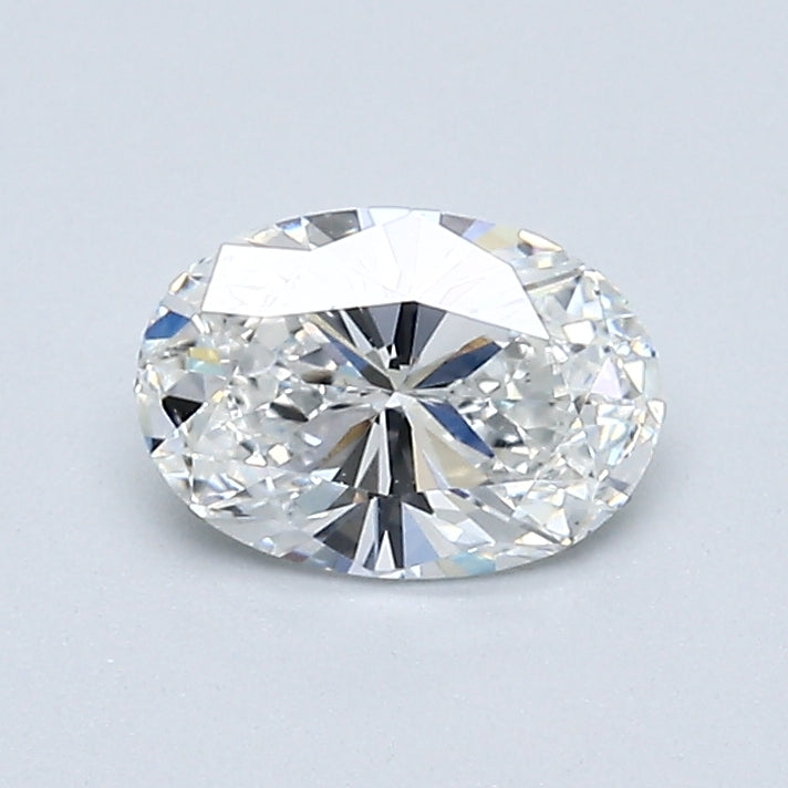 0.77 Carat Oval Cut F Color SI1 Clarity Diamond - Perfect for Engagement Rings & Anniversary Gifts