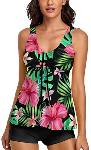 Black & Pink Floral