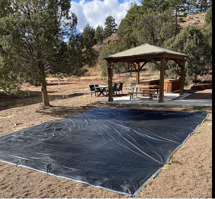 Silver Tarp 40x60