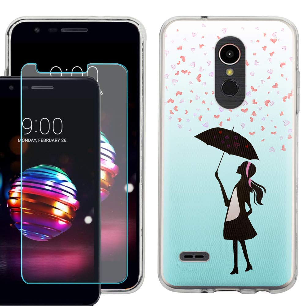 Slim TPU Case for LG Phoenix Plus & Harmony 2 with Screen Protector - Durable Protection for Everyday Use