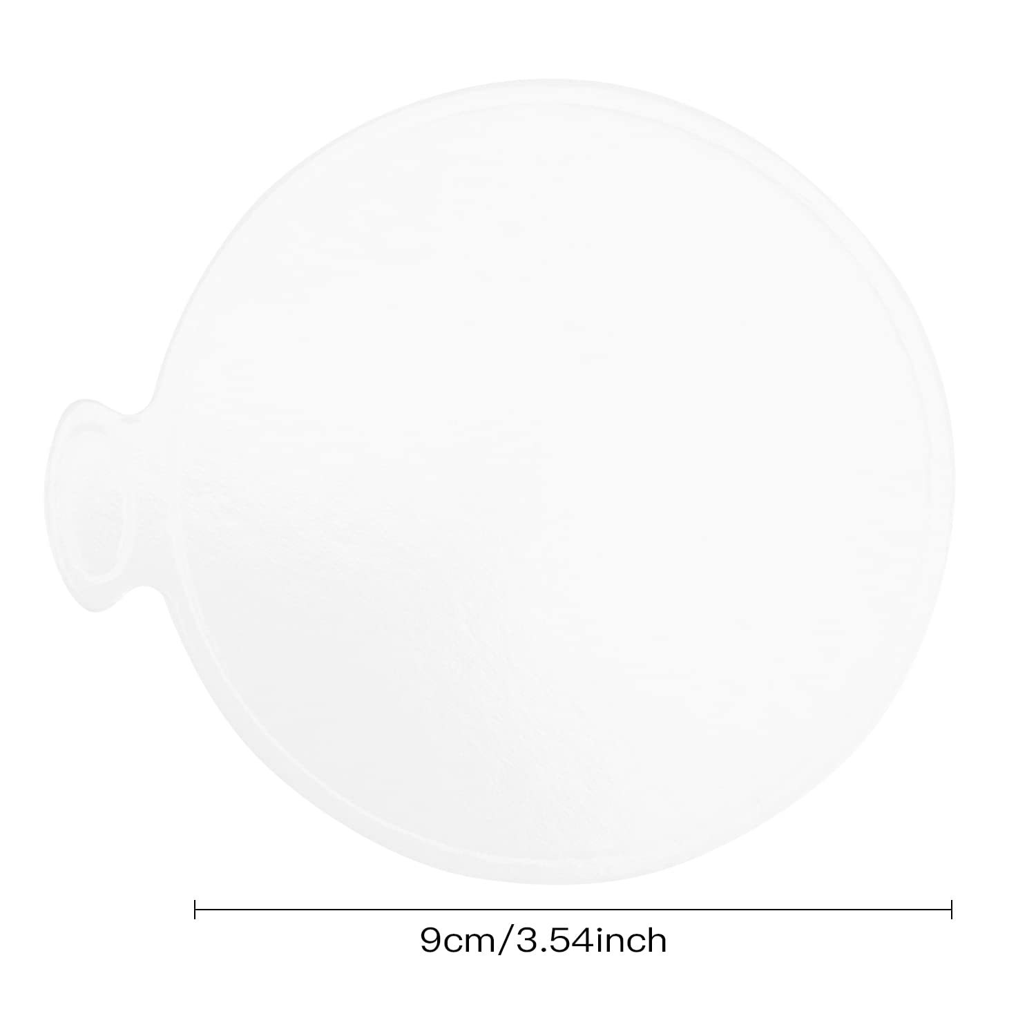 100 Pcs Mini Cake Boards - Round Grease Proof Cardboard Dessert Display Trays for Mousse Cakes, Cupcakes & Pastries | Perfect for Bakeries, Parties & Home Baking
