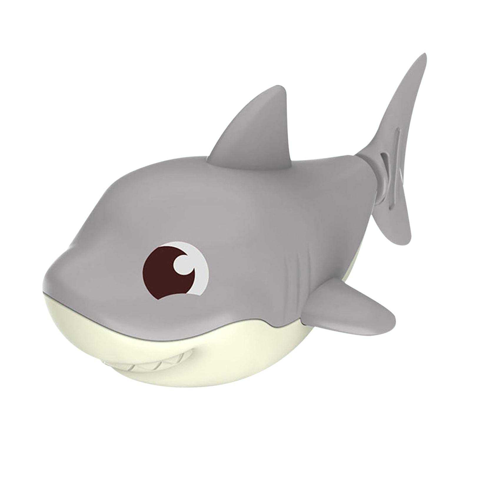 **Yuege Wind Up Swimming Bath Toys for Kids - Wagging Tail Rotating Water Toys for Boys & Girls Ages 3-12 - Fun Beach & Bathtime Play (Gray) - Perfect Gift for Toddlers & Preschoolers**
