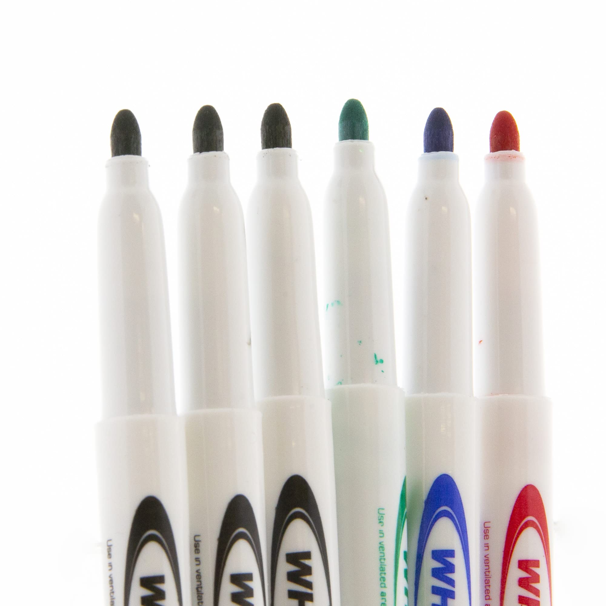 BAZIC Fine Tip Dry Erase Markers - Low Odor Whiteboard Pens for Office, School & Home - 6 Pack (72 Markers Total) - Ideal for Presentations, Classroom Teaching & Home Organization