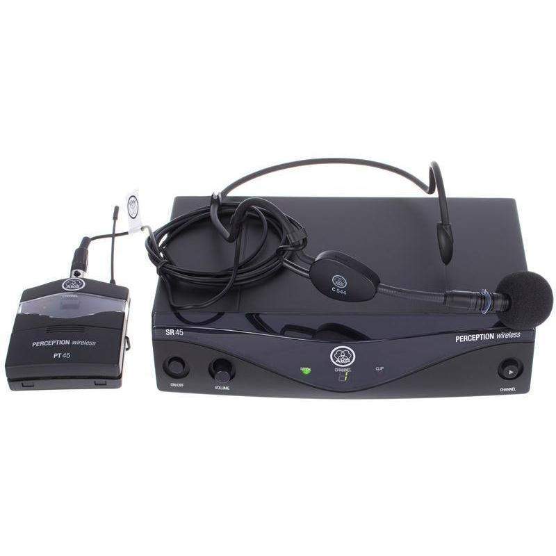 AKG Perception Wireless Sports Headset with Headworn Microphone - Perfect for Running, Gym Workouts & Outdoor Activities