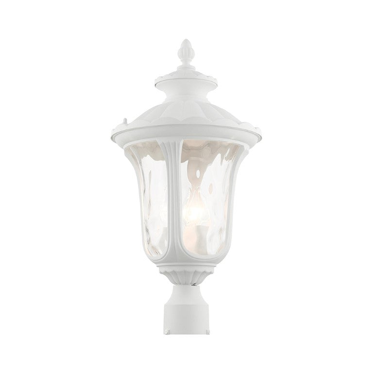 Oxford Candelabra Base 3-Light Outdoor Post Top Lantern - 22