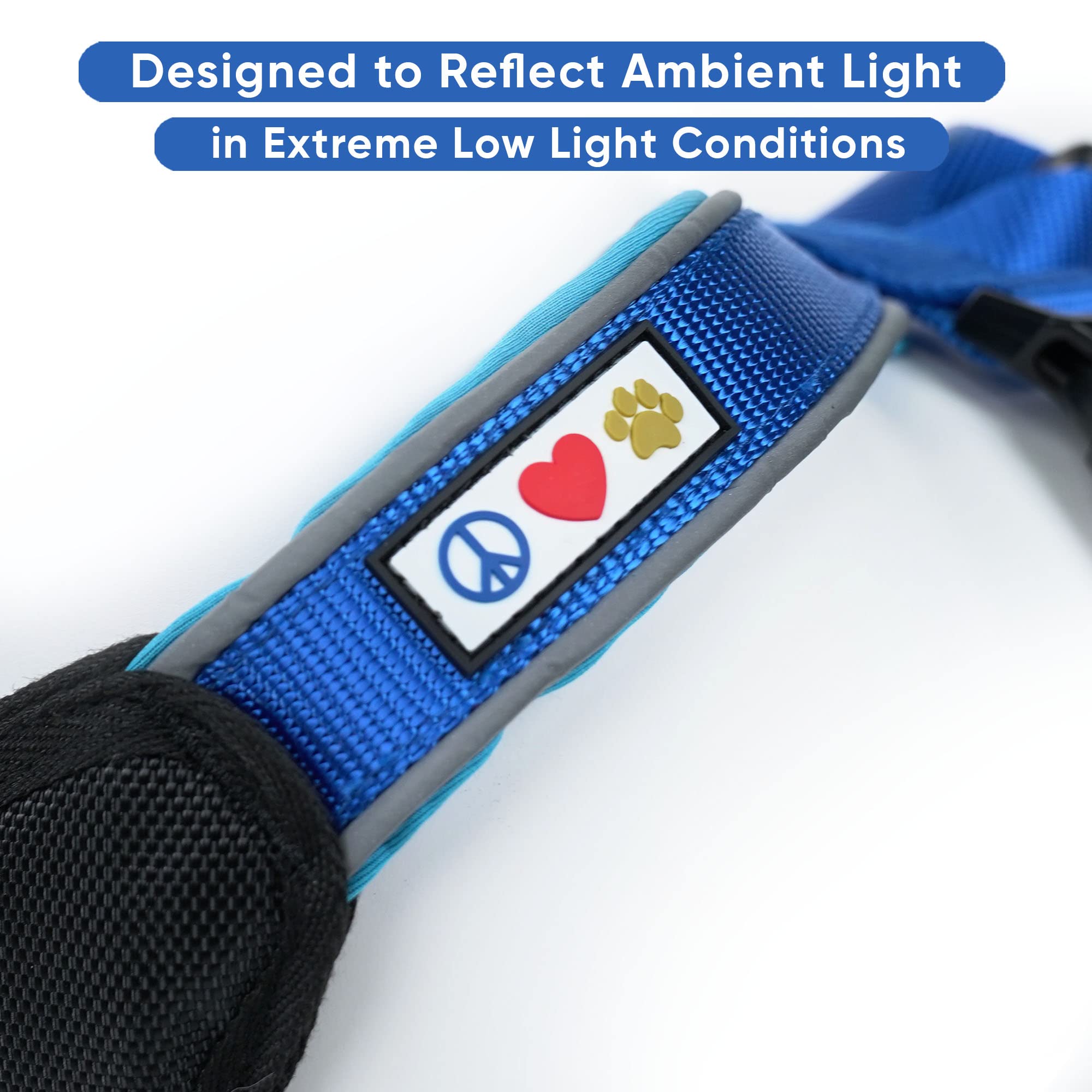 Premium Small Dog Harness & Collar Set with Padded Leash - Comfortable Blue Value Bundle for Small Breeds | Perfect for Walking, Training & Outdoor Adventures