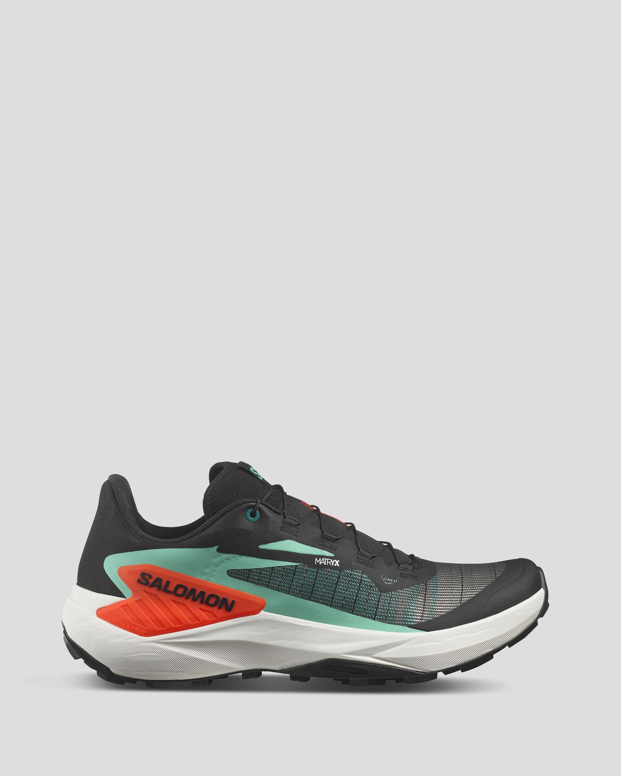 Black/Electric Green/Cherry Tomato