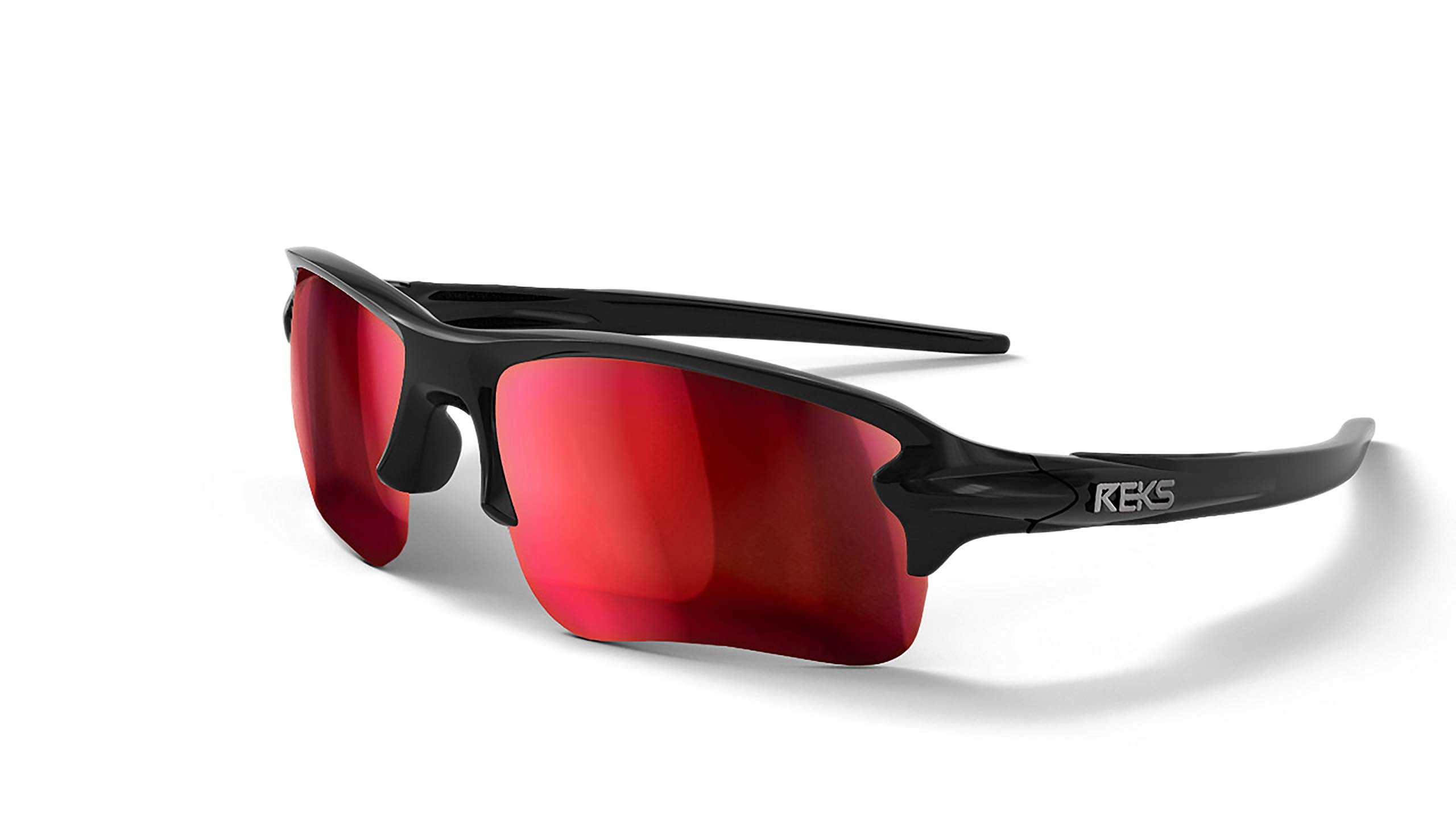 REKS Polarized Sling Blade Sunglasses - Unbreakable Frame UV Protection for Men & Women - Perfect for Driving, Fishing, and Outdoor Activities