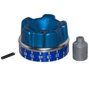 P107 Replacement Turning Knob - Durable Plastic Rotary Control Dial for Appliances & Electronics - Perfect for Ovens, Stoves, Microwaves & More