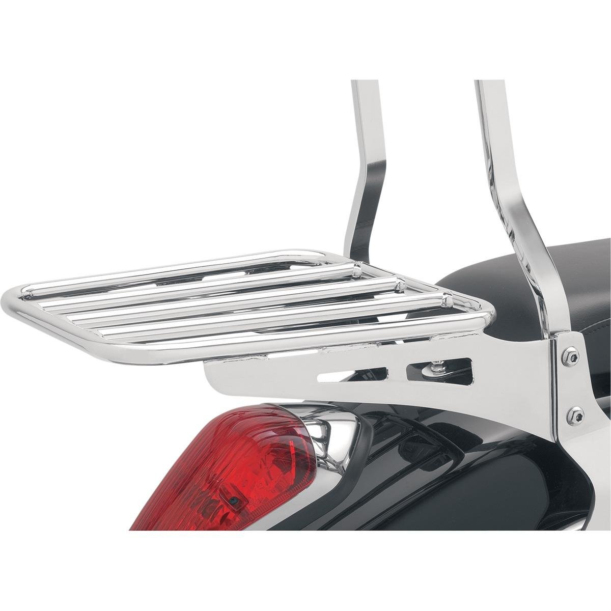 Cobra OEM Sissy Bar Luggage Rack - Tube 02-4468 | Heavy-Duty Motorcycle Backrest & Storage Solution for Harley, Cruiser & Touring Bikes | Perfect for Long Rides & Road Trips