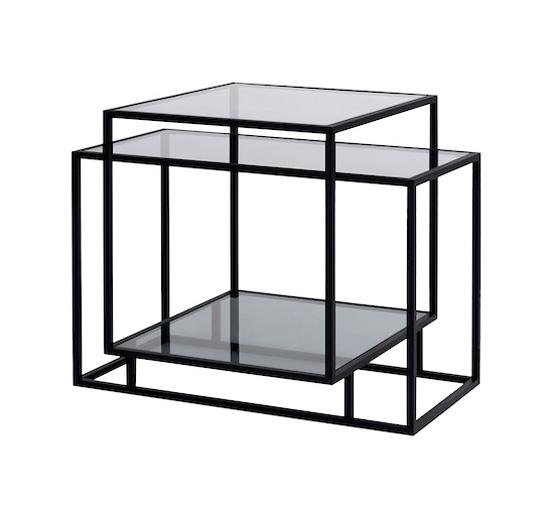 Modern Tangled Side Table by Spectrum Design - Stylish End Table for Living Room, Bedroom, or Office - Perfect for Small Spaces & Home Decor