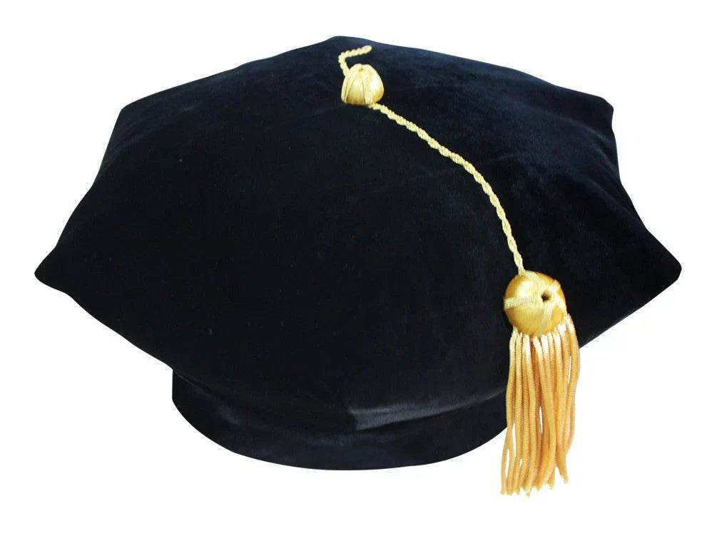 Simmons University Doctoral Graduation Regalia Set - Cap, Gown, Hood & Tassel for PhD Graduation Ceremony
