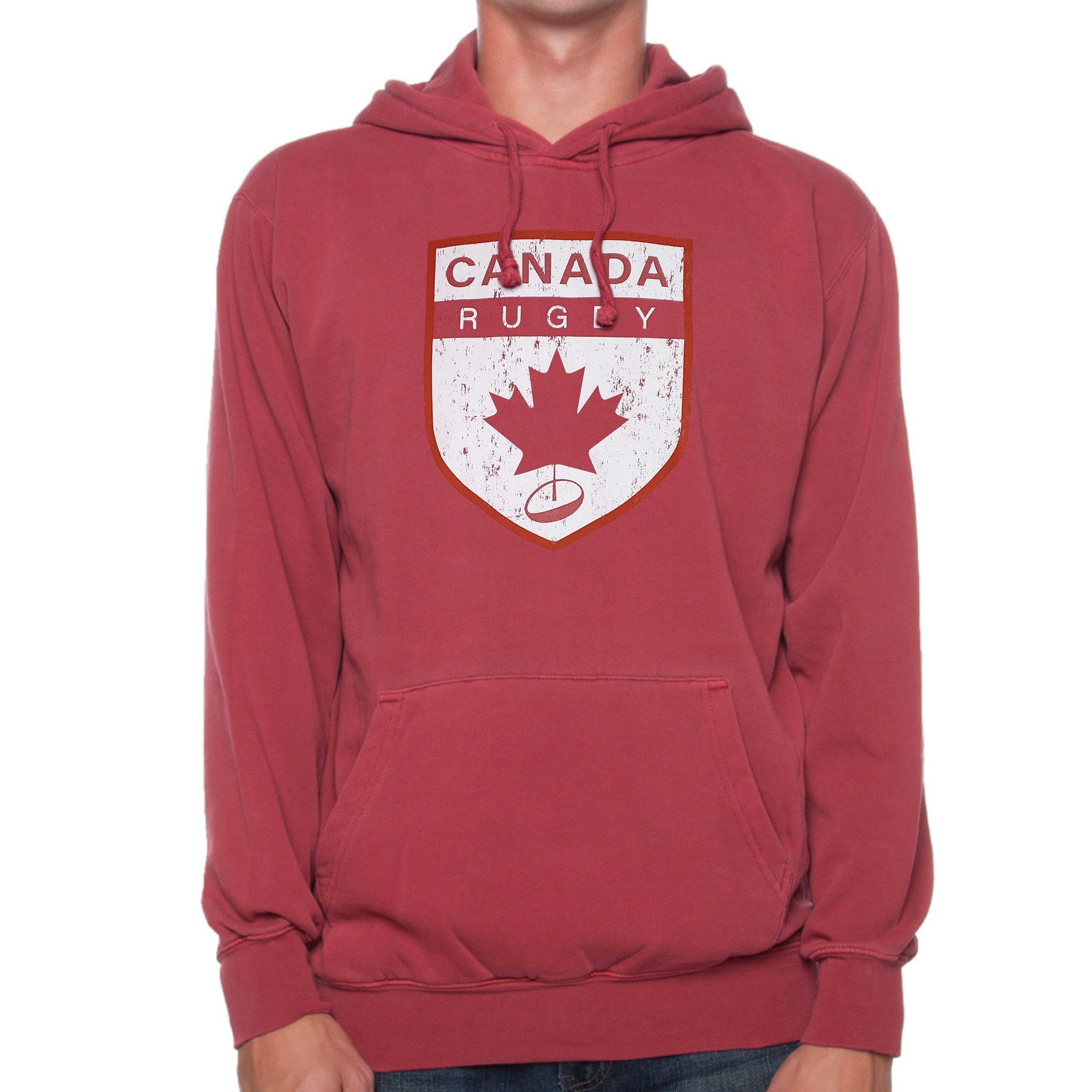 Canada Rugby Midweight Hoodie - Comfortable & Durable Pullover for Men & Women - Perfect for Training, Travel & Outdoor Activities