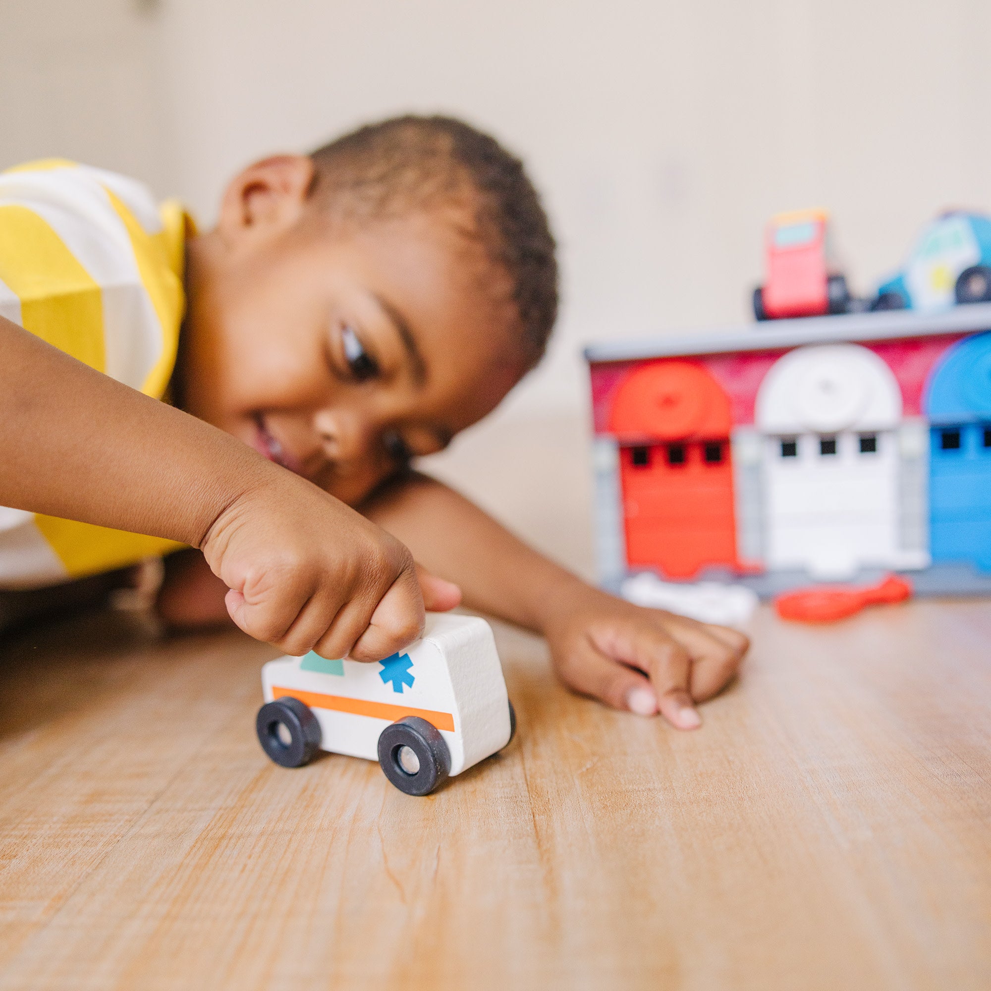 Keys & Cars Rescue Garage Playset - Interactive Toy Garage with Vehicles & Keys for Kids - Perfect for Pretend Play & Early Learning