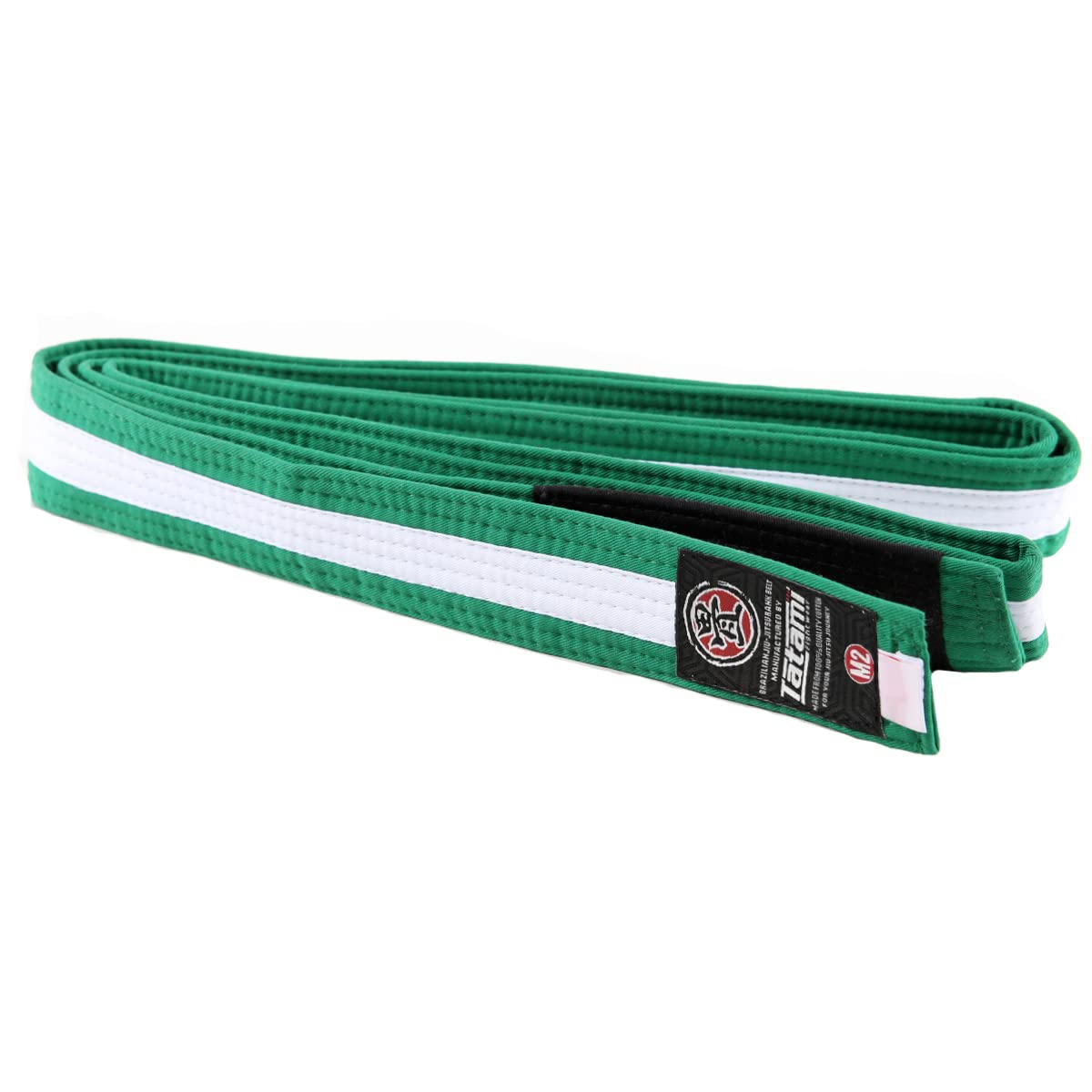 IBJJF Approved Tatami Fightwear Kids BJJ Belt - Green | Official Brazilian Jiu-Jitsu Rank Belt for Children | Perfect for Training, Competitions & Graduations