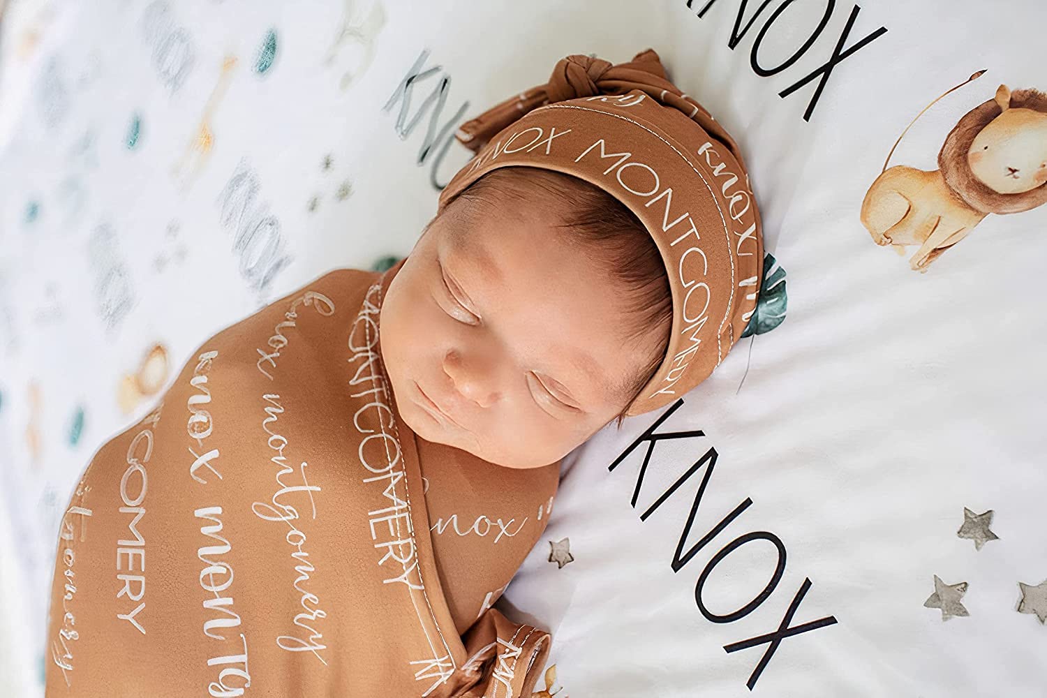 Personalized Baby Blanket with Name - Newborn Gift for Boys & Girls - Home & Nursery Decor