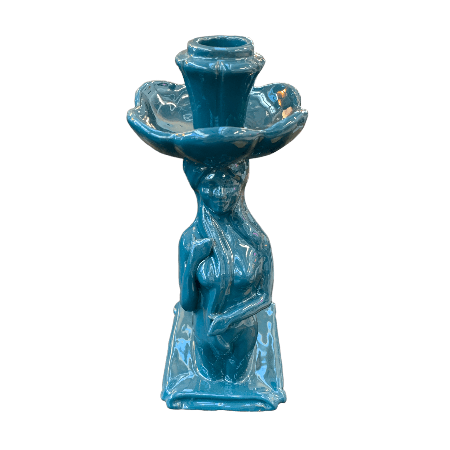 Elegant Single Sculpture Candle Holder - Modern Home Decor for Dining Table, Wedding Centerpiece & Romantic Ambiance