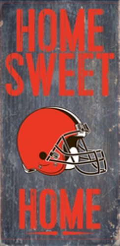 Cleveland Browns Wood Sign 12x6