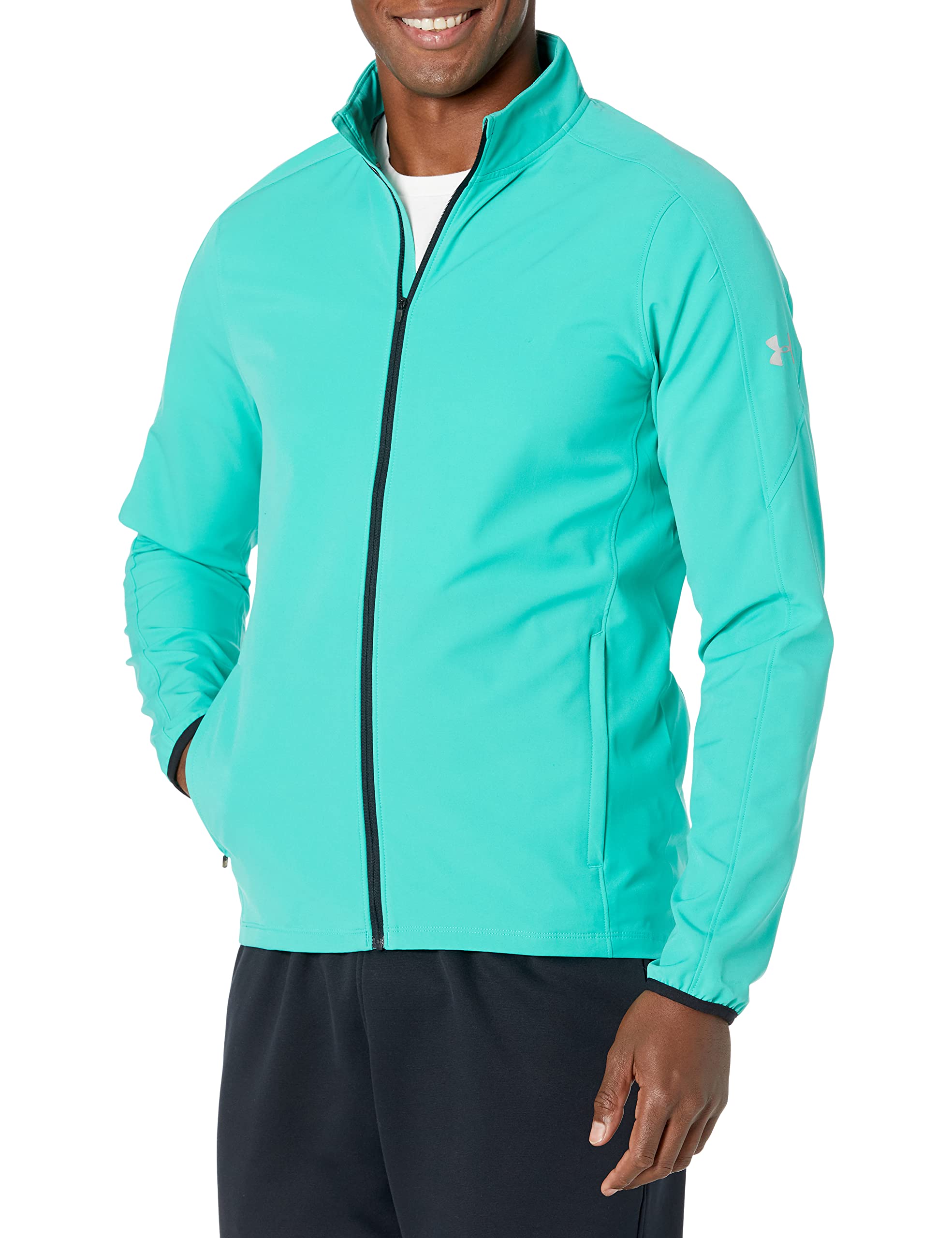 Under Armour Men's Storm Out & Back Jacket - Waterproof Windbreaker for Outdoor Running, Hiking & Travel - Lightweight Breathable Rain Jacket for All-Weather Protection