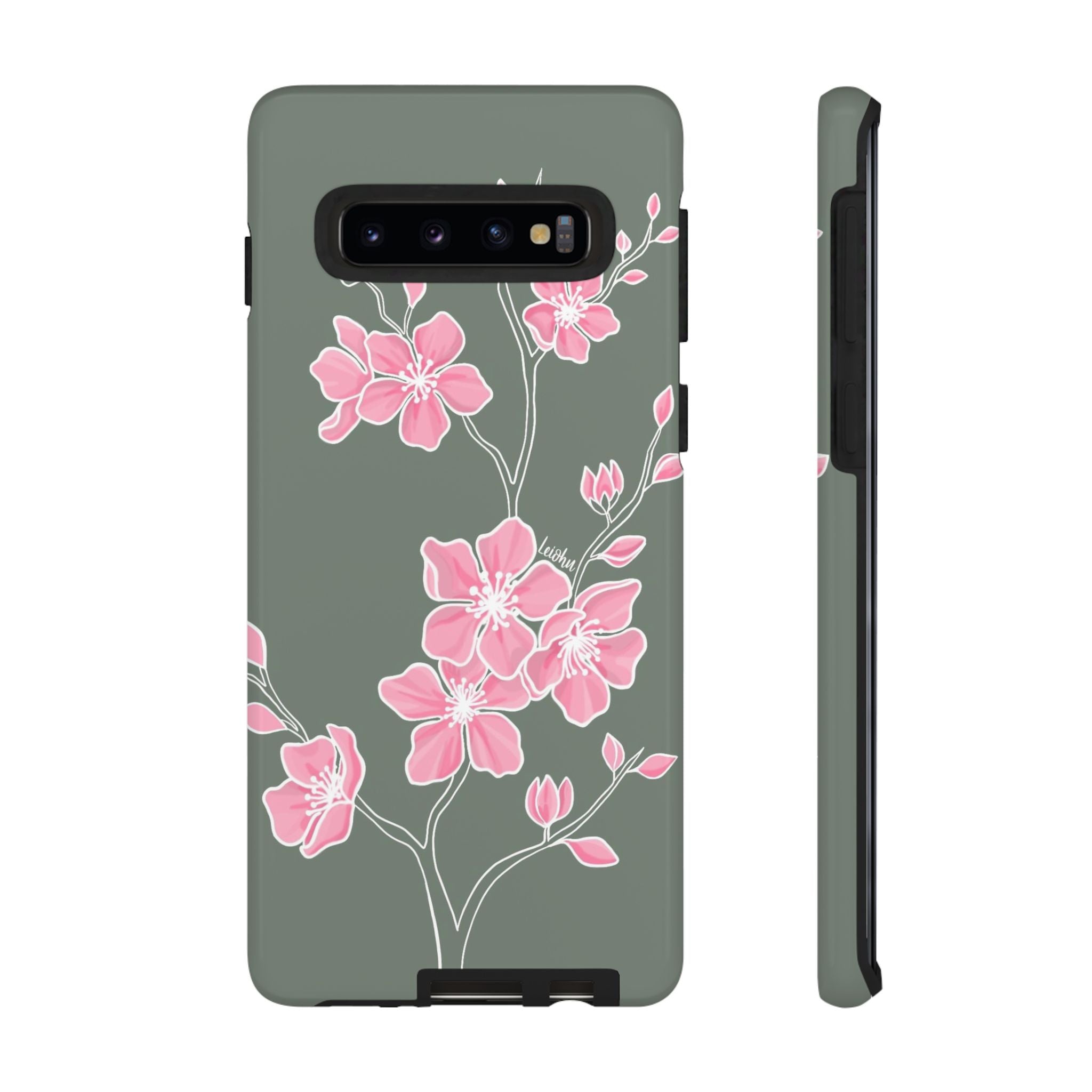 Samsung Galaxy Phone Case with Cherry Blossom Design - Stylish Protective Cover for Everyday Use, Travel & Work