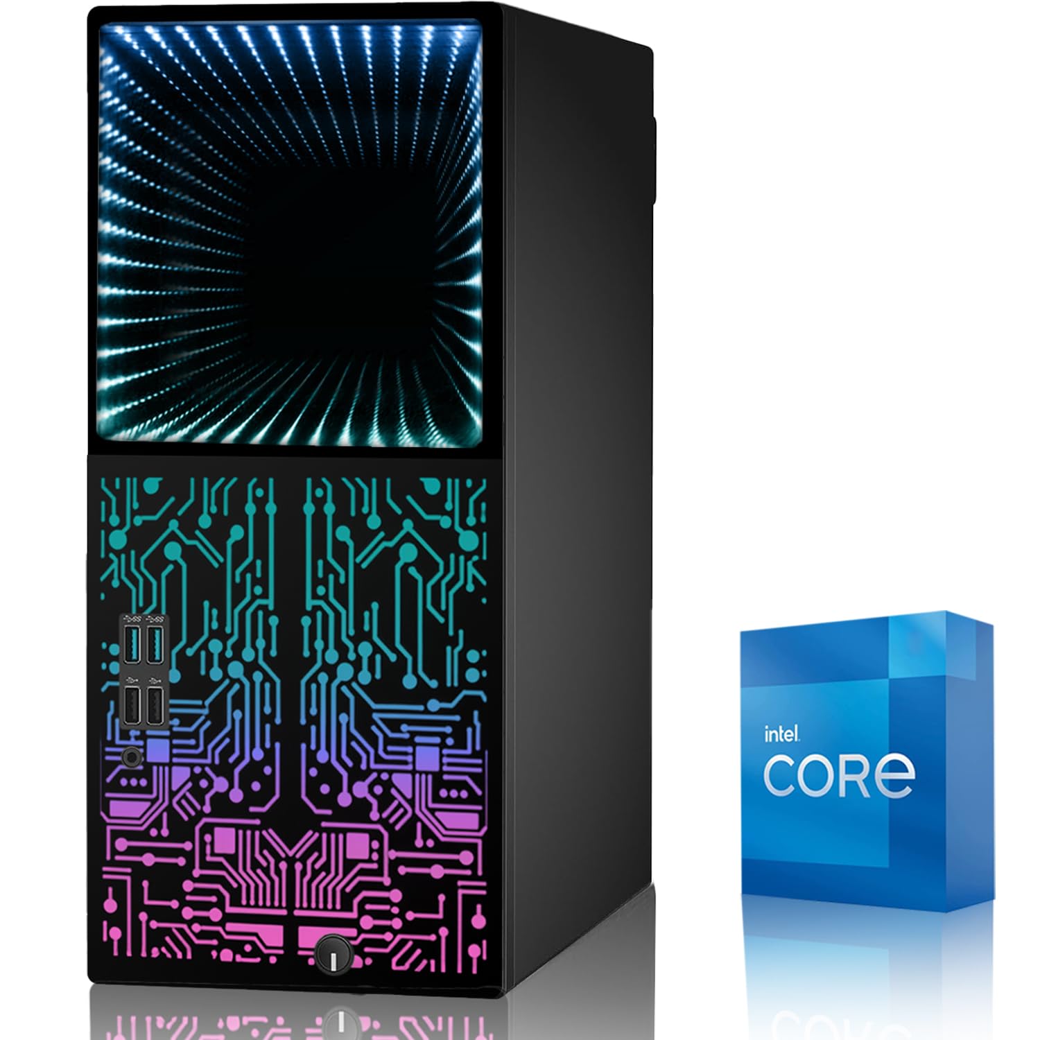 Gaming PC Intel i7, 16GB RAM, 480GB SSD - Perfect for Esports & Streaming