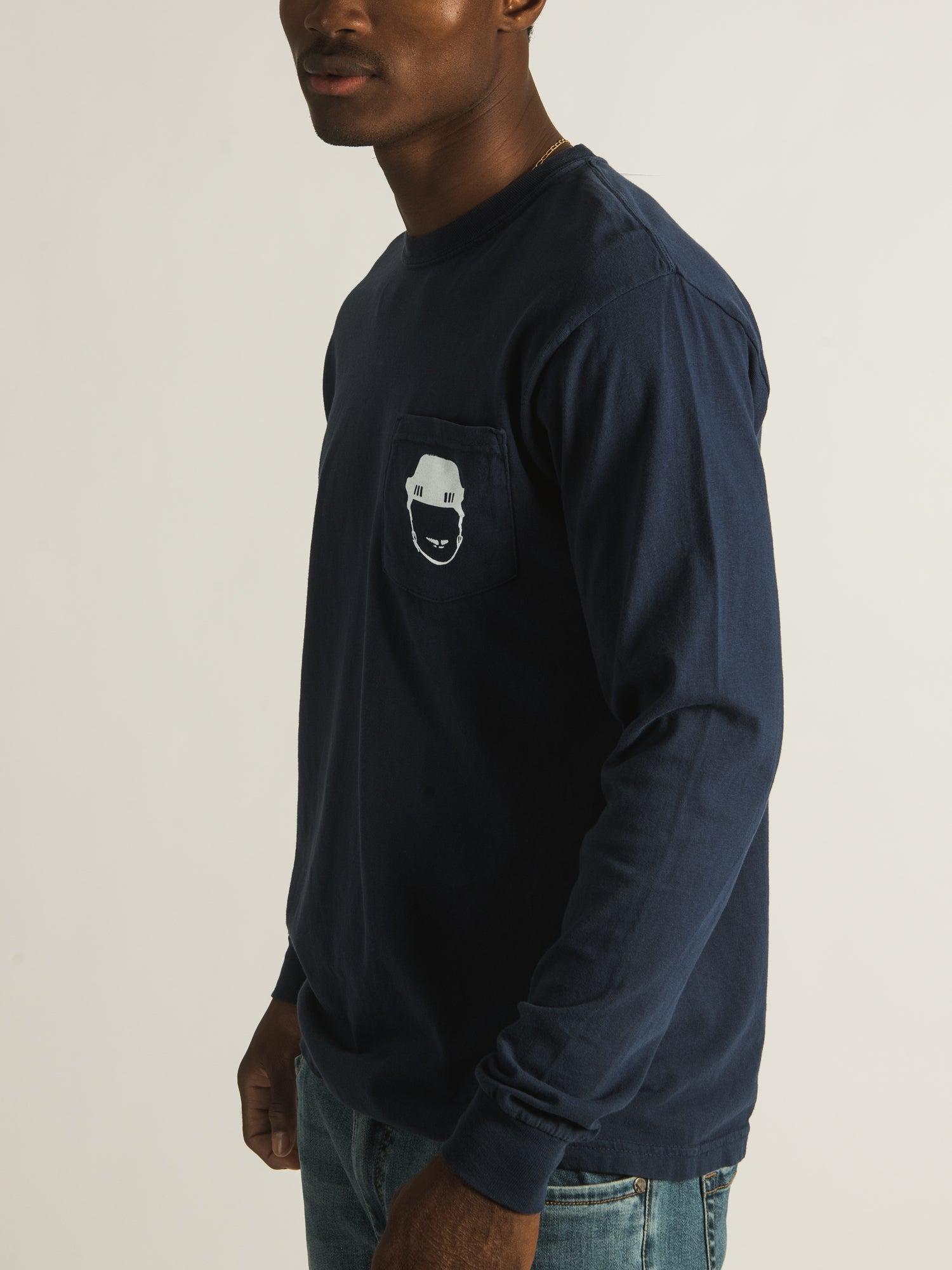 Barstool Sports Spittin' Chiclets NHL Hockey Long Sleeve T-Shirt - Men's Graphic Tee for Hockey Fans | Game Day, Sports Bar & Casual Wear