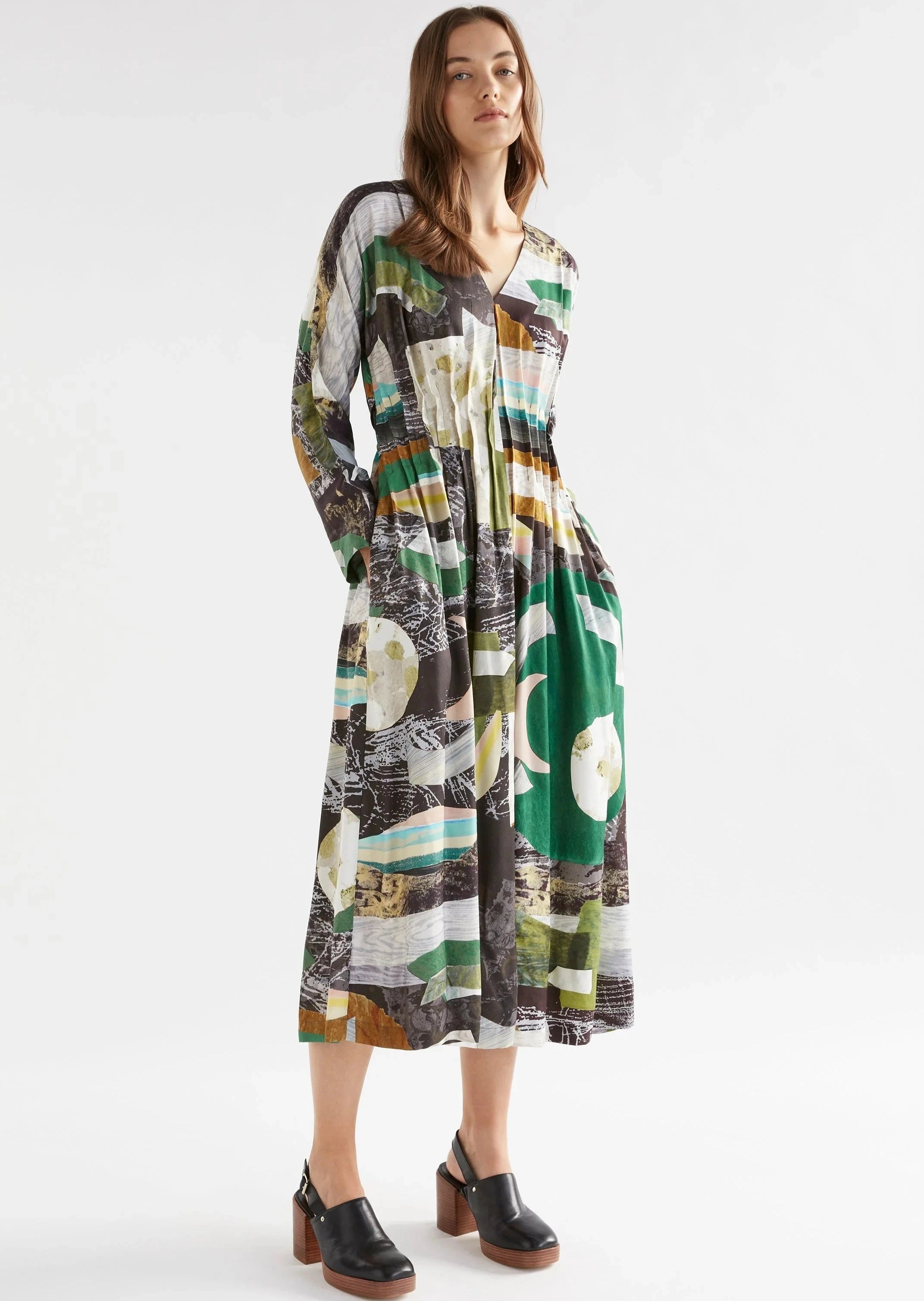 ELK Lenne Print Dress - Floral Summer Dress for Women, Casual & Party Wear, Perfect for Beach, Vacation & Date Nights