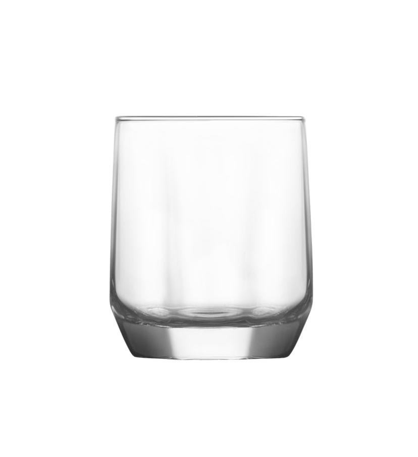 2.75x3.5 Inch 10.5oz Glass Tumbler - 1 Piece, Durable Clear Drinking Cup for Coffee, Tea, Juice, Cocktails - Perfect for Home, Office, Restaurant & Outdoor Use
