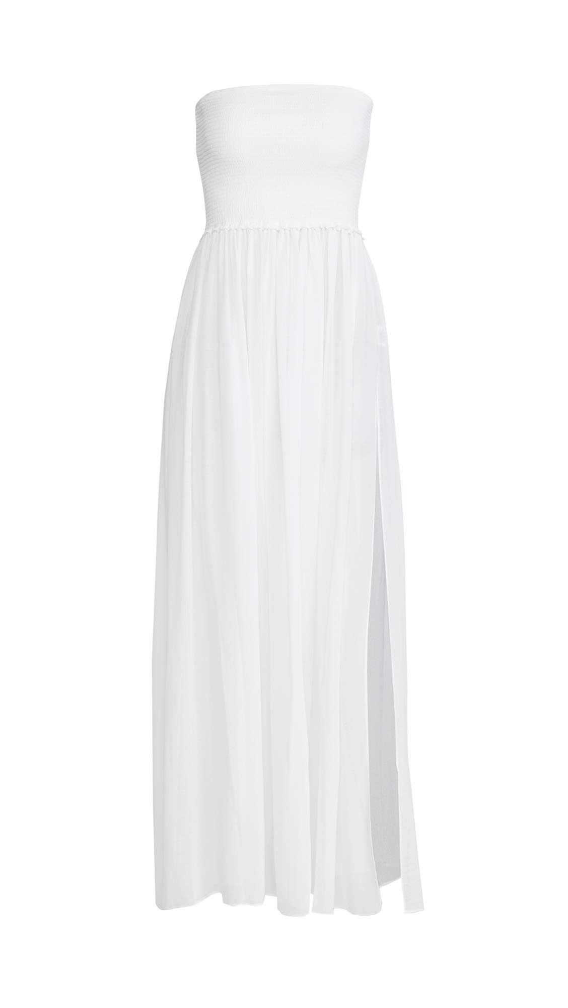 Ramy Brook Women's Calista Smocked Maxi Dress - Flowy Summer Beach Dress for Vacations, Weddings & Date Nights