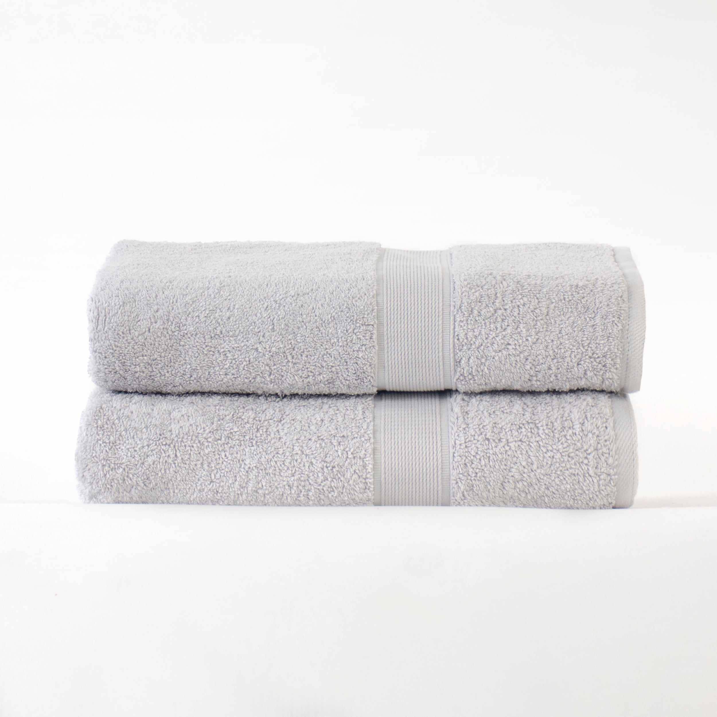 Premium Organic Cotton 650 GSM 2-Piece Bath Sheet Set - Ultra Soft & Absorbent Towels for Spa, Hotel & Luxury Bathroom Experience