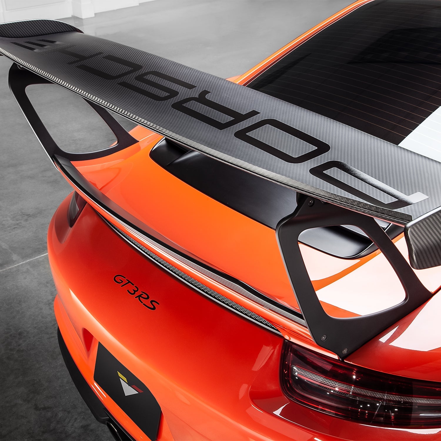 Porsche 991.1 911 GT3RS Extended Wing Risers - High Performance Spoiler Lift Kit for Track Racing & Car Enthusiasts