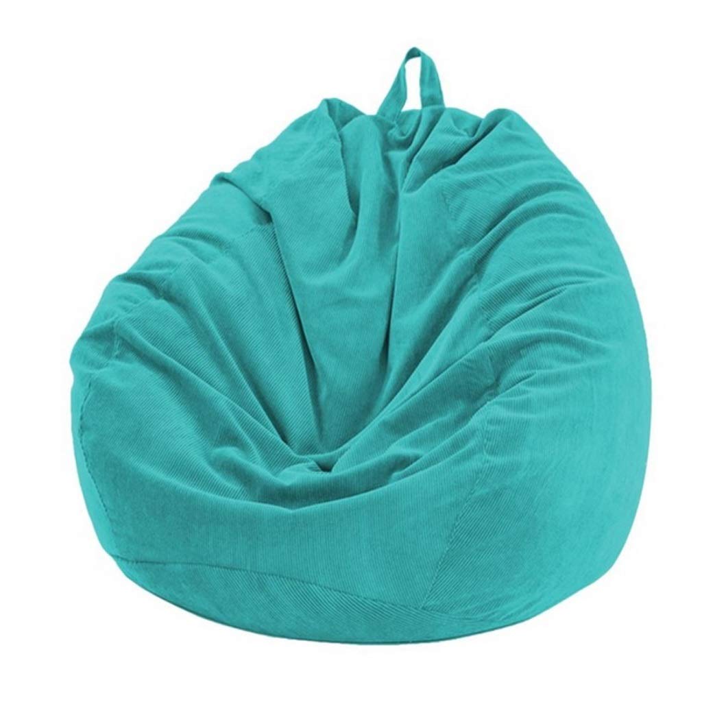**Premium Walnut Brown Bean Bag Chair Cover - Soft, Removable & Washable Slipcover for Most Bean Bag Sofas - Perfect for Living Rooms, Dorms & Kids' Play Areas**