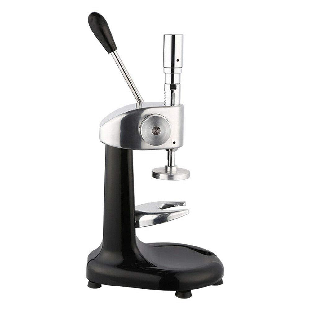 Premium 57.5mm Stainless Steel Manual Espresso Coffee Tamper - Professional Coffee Powder Press for Barista & Home Use - Perfect for Espresso Machines in Cafes & Kitchens