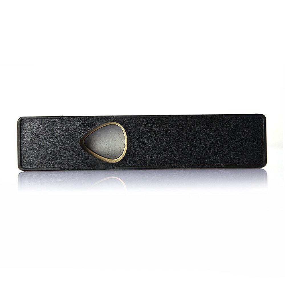 Premium Guitar Pick Punch Cutter Kit - DIY Custom Plectrum Maker Machine for Guitarists (Gold) | Create Unique Picks from Credit Cards & Gift Cards | Perfect for Musicians, Bands & Guitar Enthusiasts