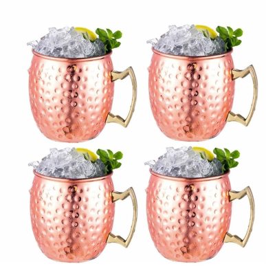 The Unforgettable Party with Stainless Steel Copper Plated Mule Mugs