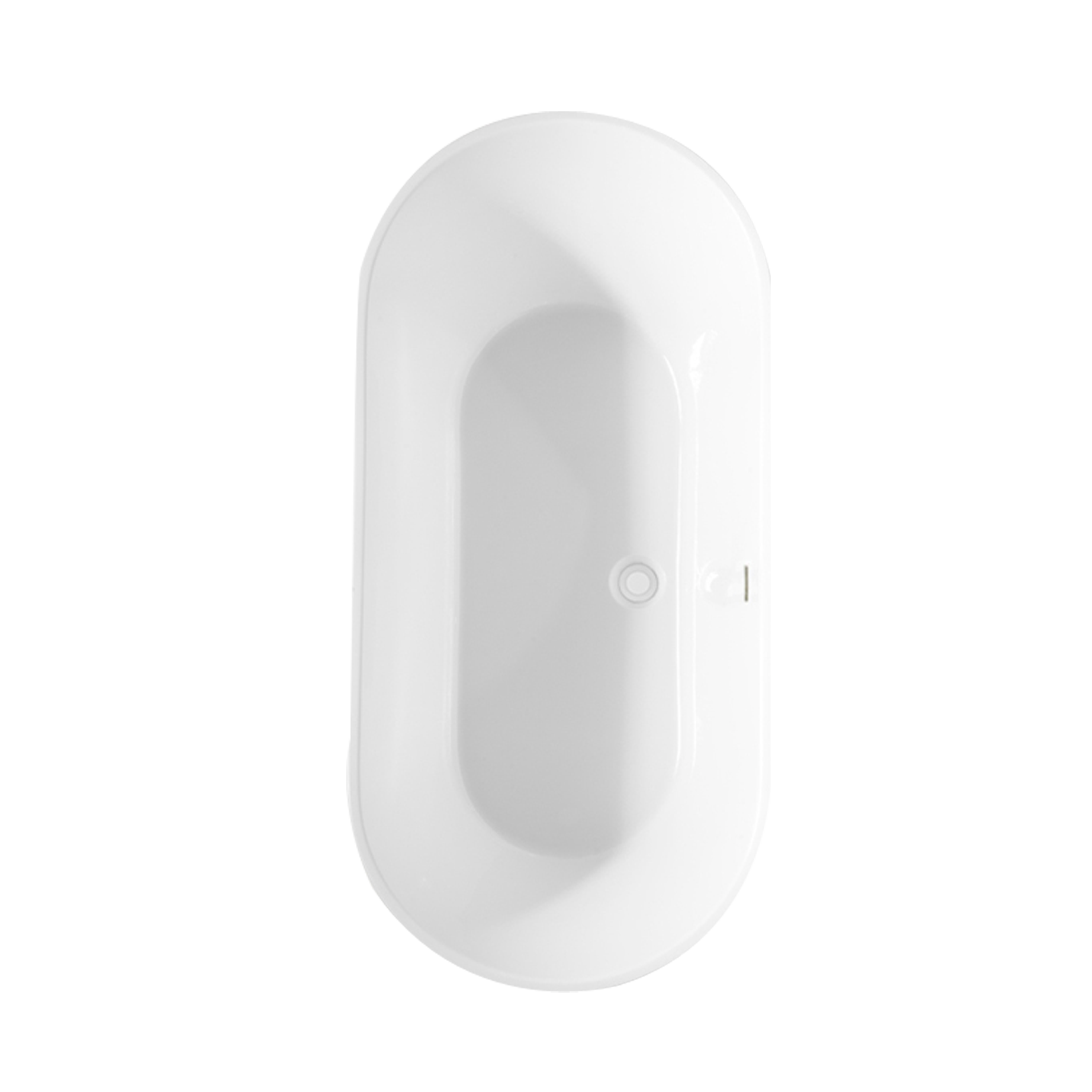 Pisa 7032 Soaker Bathtub - Gloss White Freestanding Acrylic Tub for Modern Bathrooms | Perfect for Spa-Like Relaxation & Luxury Home Decor