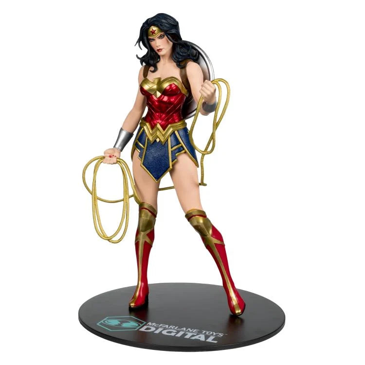 DC Comics Wonder Woman (Jim Lee) 1/6 Scale Collectible Figure with Digital Code - Perfect for Superhero Fans, Display & Gift Giving