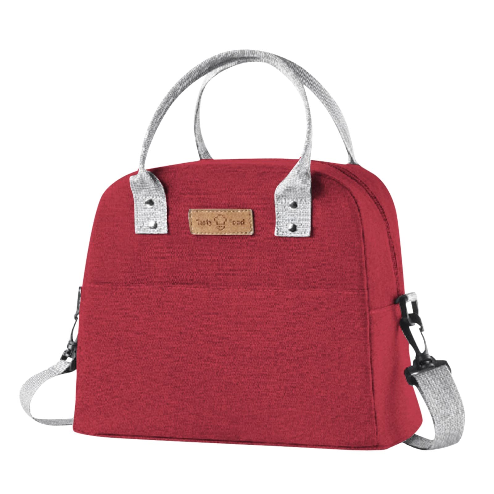 Insulated Lunch Bag with Foil Lining - Portable for Office, Picnic & Travel
