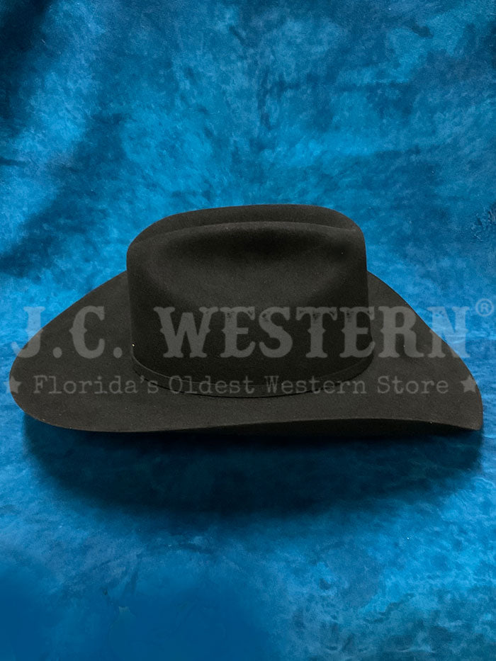 Resistol RFUSTR 724207 USTRC 6X Black Western Cowboy Hat for Men - Perfect for Rodeo, Horseback Riding & Country Style Fashion
