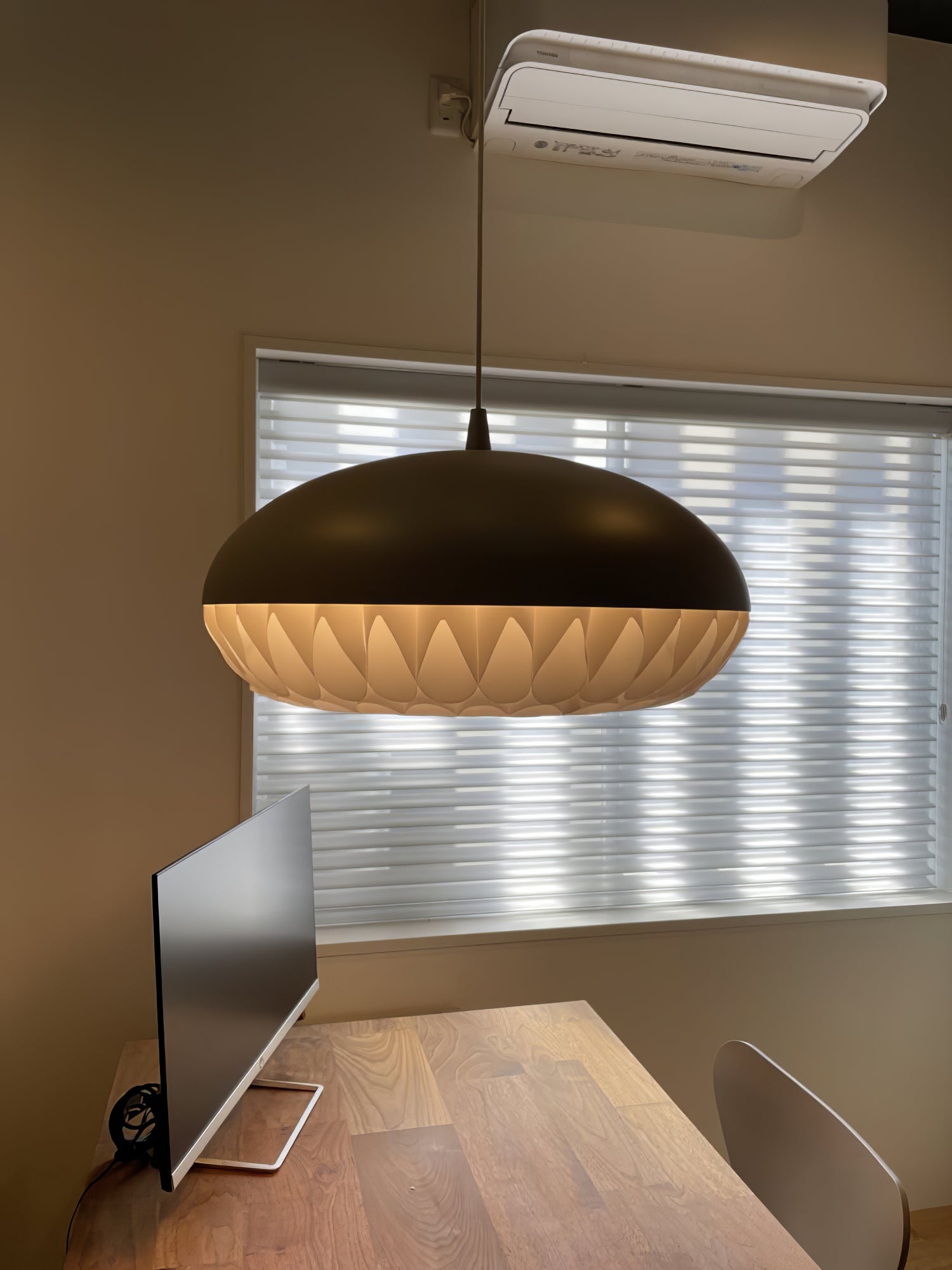Aeon Rocket Pendant Light - Modern Industrial Ceiling Lighting Fixture for Kitchen Island, Dining Room, Bedroom & Living Room Decor