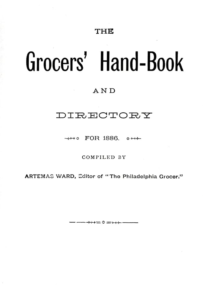 Grocers' Handbook by Applewood Books - Essential Guide for Grocery Store Owners & Managers | Perfect for Business Planning & Retail Management