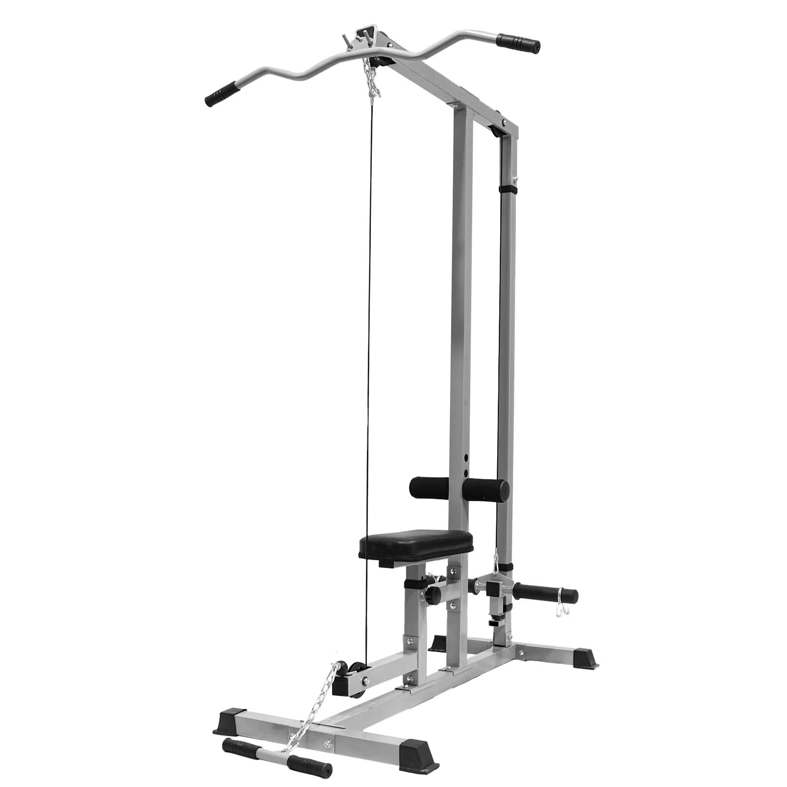 **Adjustable LAT Pull Down Machine & Low Row Cable Station - Heavy Duty Strength Training Equipment for Home Gym, Full Body Workout - Perfect for Weight Lifting, Fitness & Muscle Building (US Delivery)**    *(Ideal for Home Gyms, Commercial Fitness Centers & Cross-Training Workouts)*
