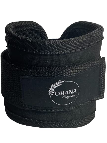 Thick Neoprene Ankle Strap for Cable Machine - Durable Workout Leg Strap with D-Ring for Home Gym, Weight Lifting & Strength Training | Perfect for Leg Exercises, Resistance Training & Fitness Routines