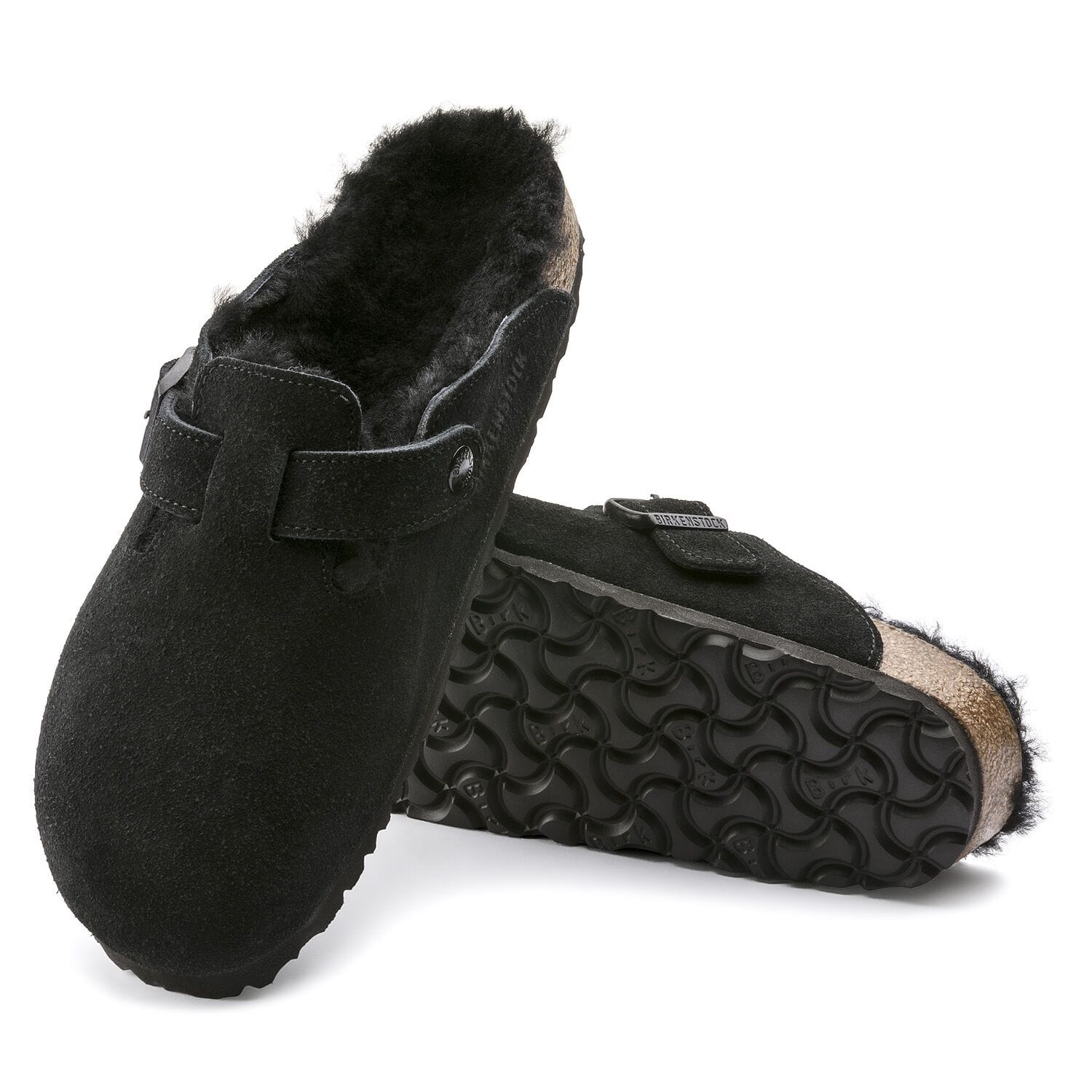 Boston Shearling Clog Slippers - Women's Cozy Winter House Shoes with Soft Fleece Lining - Perfect for Indoor Comfort, Lounging & Relaxing at Home
