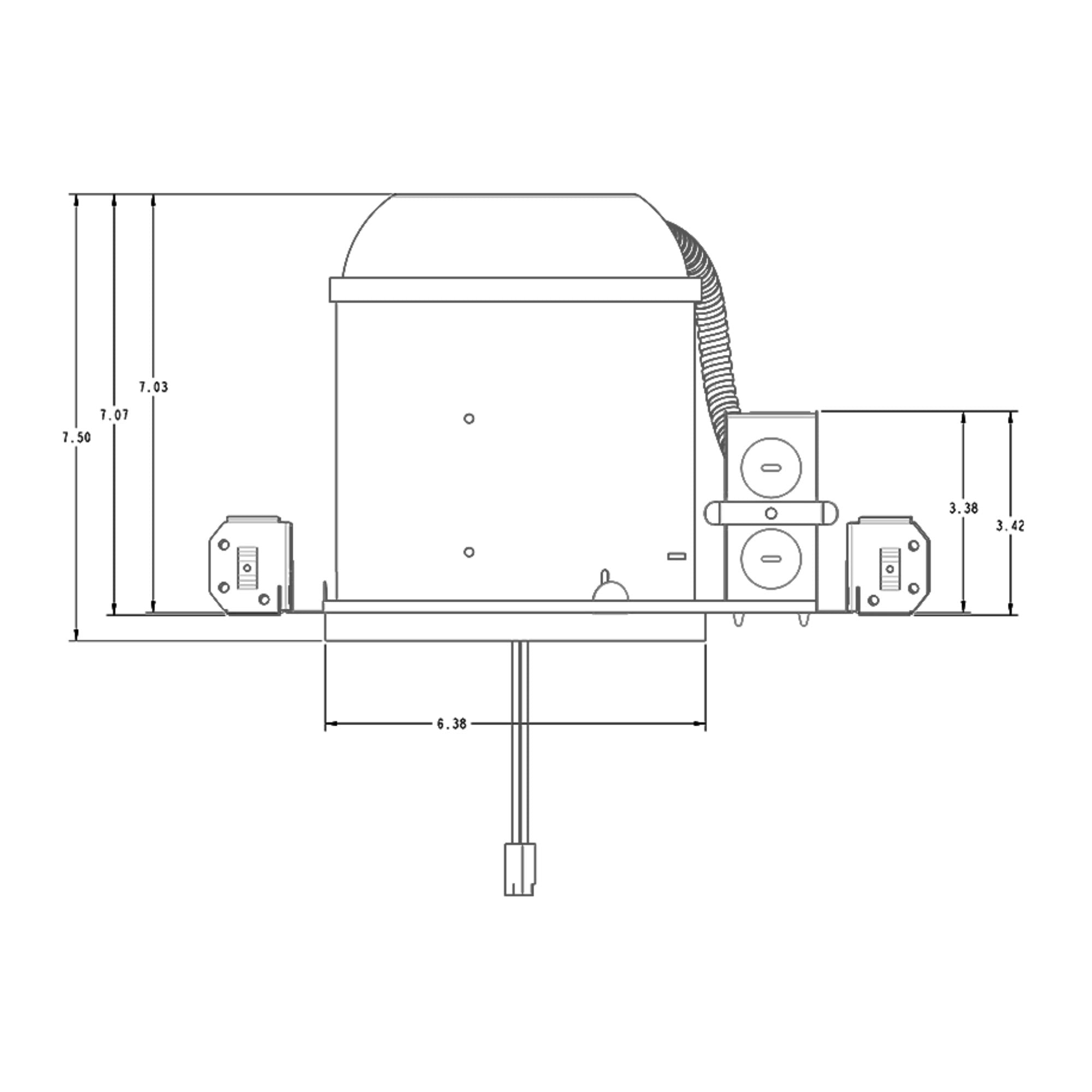 6 Pack New Construction IC Rated Recessed Light Housing for Ceiling - Perfect for Home, Office, and Commercial Spaces
