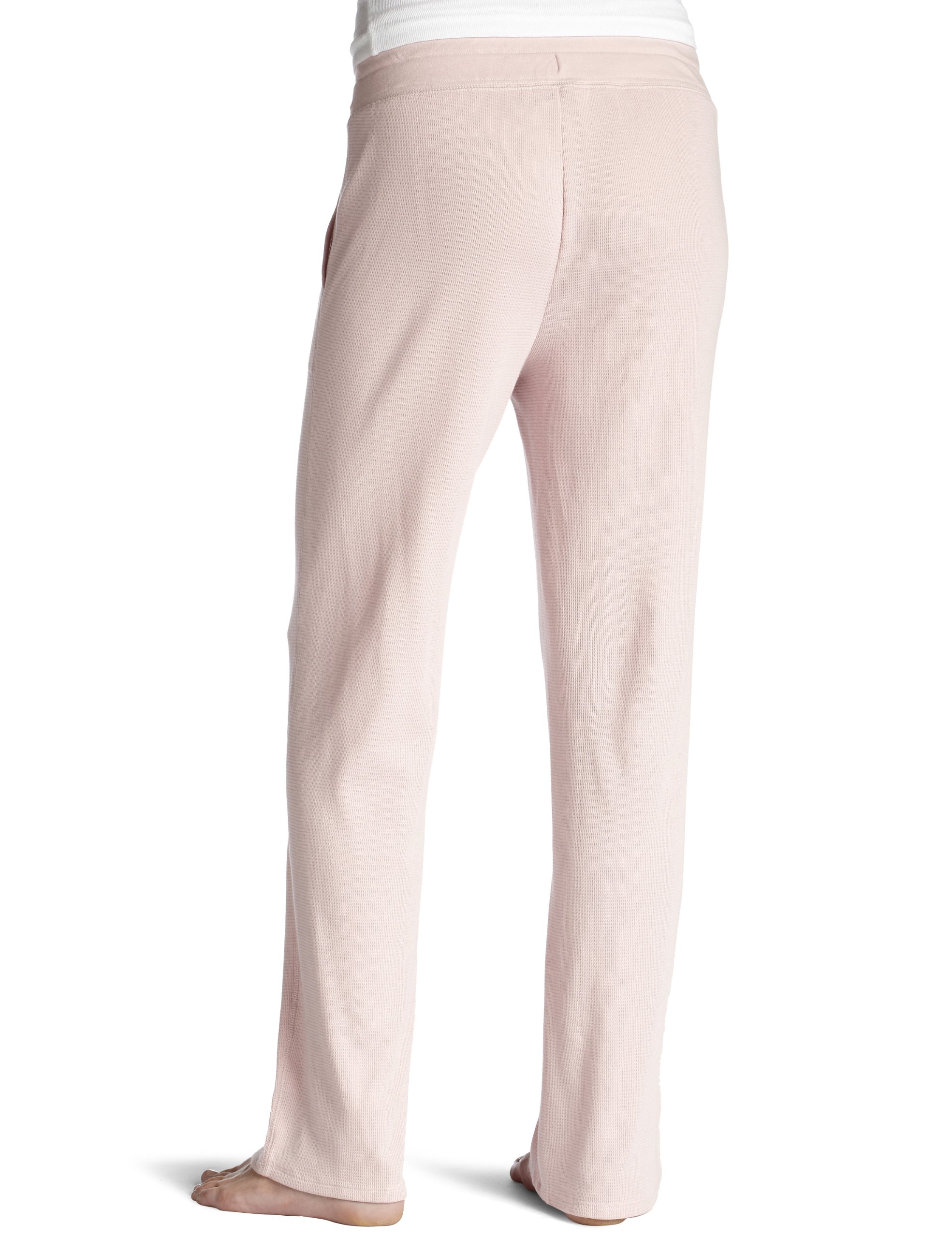 Nautica Women's Waffle Knit Lounge Pants - Soft Comfortable Casual Joggers for Home, Yoga & Relaxation
