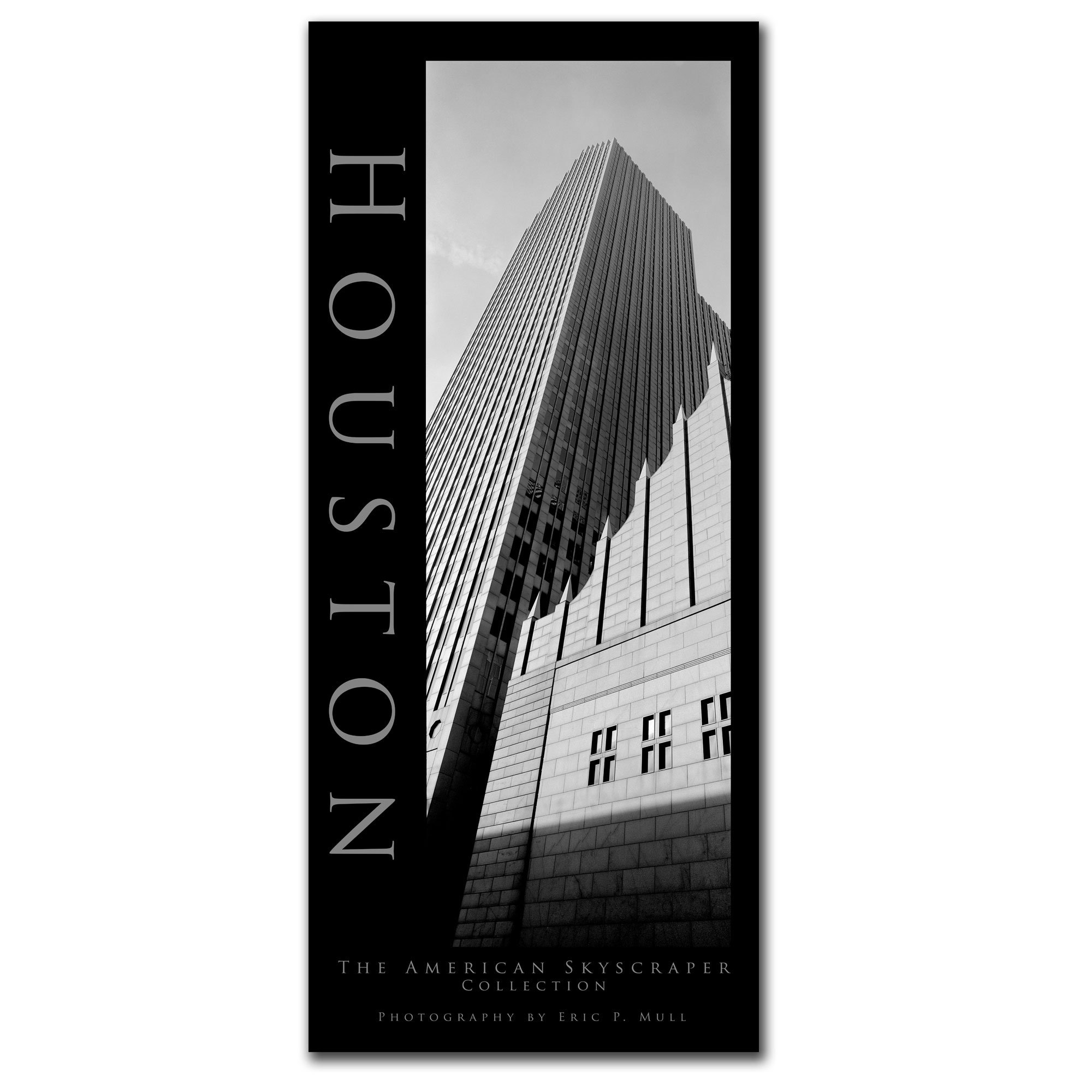 Preston Houston II Canvas Art - 14x32 Inch Trademark Wall Decor for Living Room, Bedroom & Office | Modern Abstract Painting for Home & Office Decor