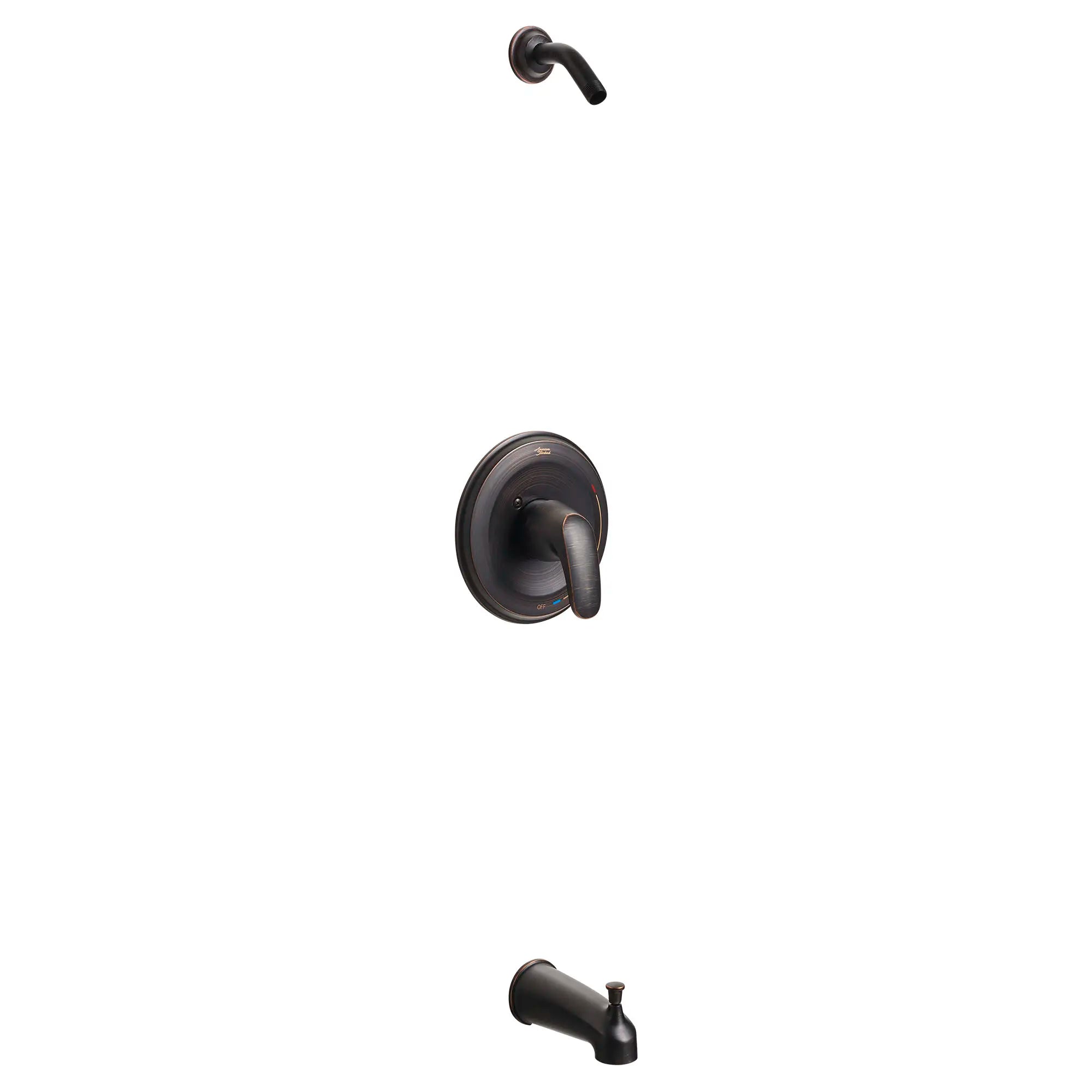 Colony PRO Tub and Shower Trim Kit - Pressure Balance Valve with Lever Handle, Double Ceramic Cartridge, No Showerhead Included - Perfect for Bathroom Remodeling and DIY Installation
