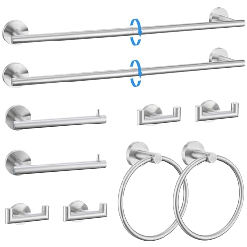 10 Pieces Brushed Nickel