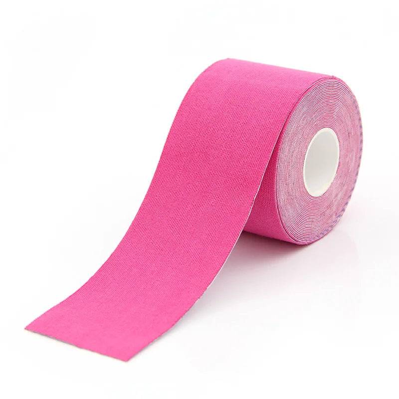 5 Sizes Kinesiology Tape - Waterproof Elastic Sports Tape for Muscle Pain Relief, Athletic Support & Recovery - Ideal for Gym, Tennis, Running & Physical Therapy